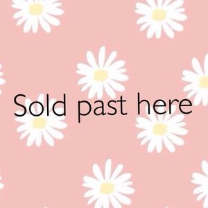 Sold beyond this point